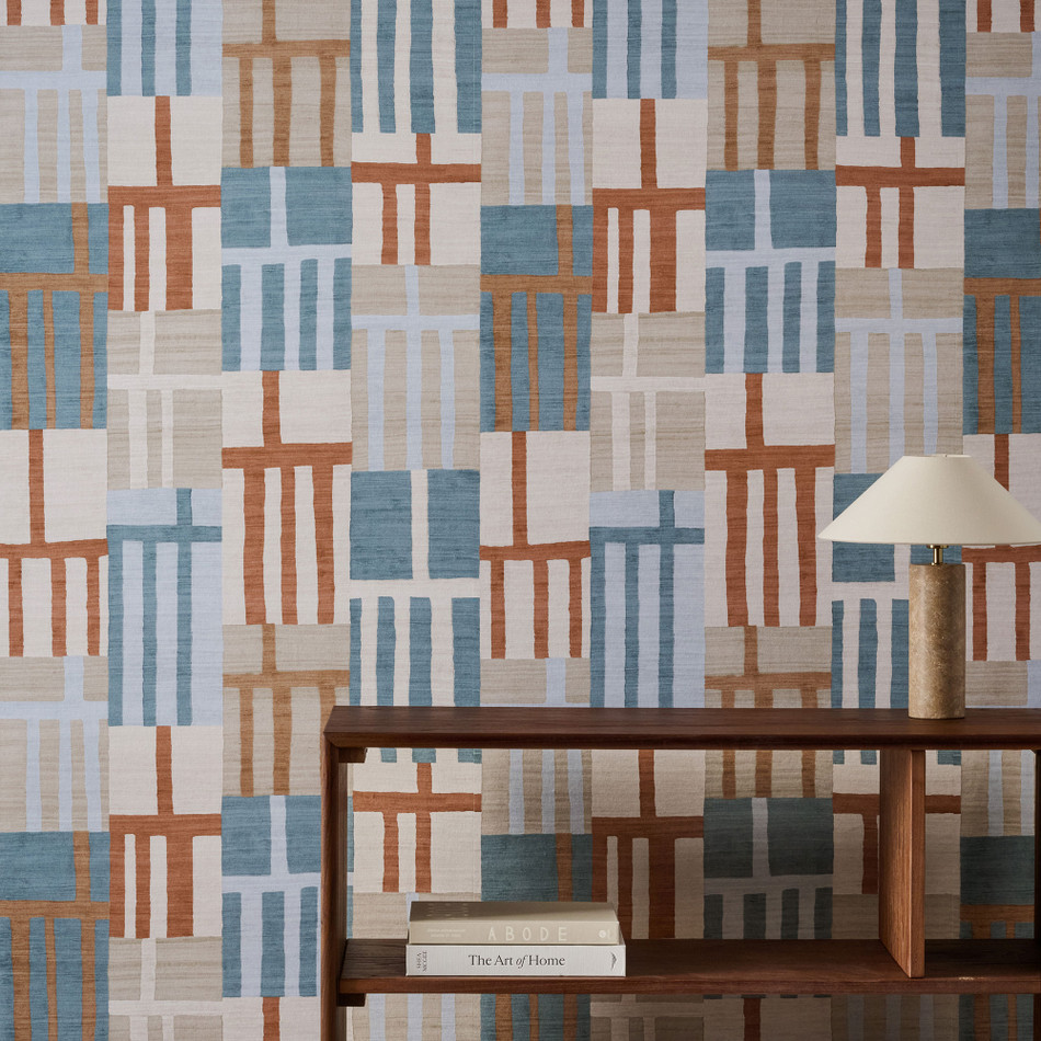 113319 Monolith Defined Momentum Jasper/Zircon Wallpaper by Harlequin