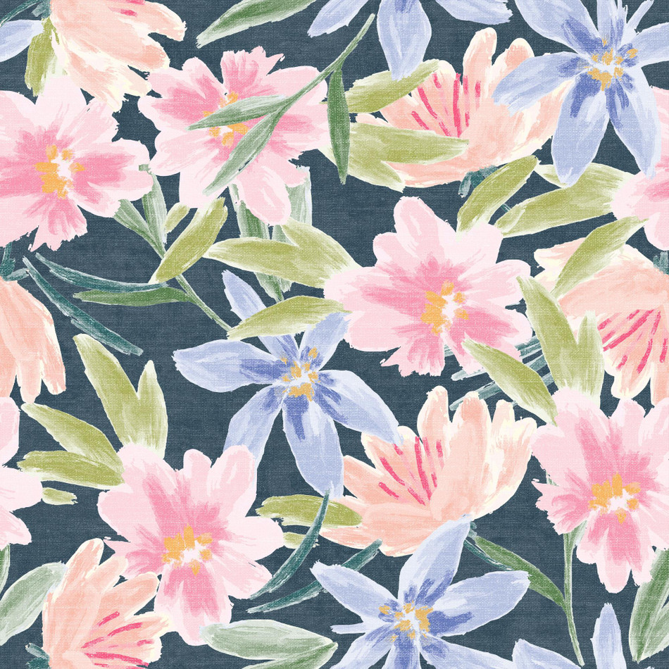 100374AH Watercolour Floral by Wallpaper by Arthouse