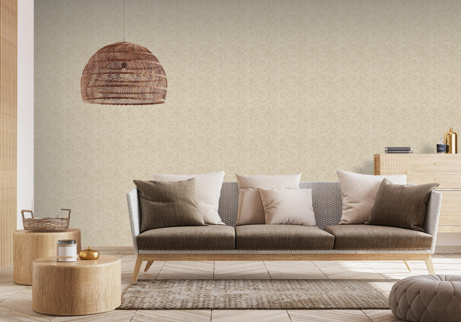 100413AH Leaf Print by Wallpaper by Arthouse