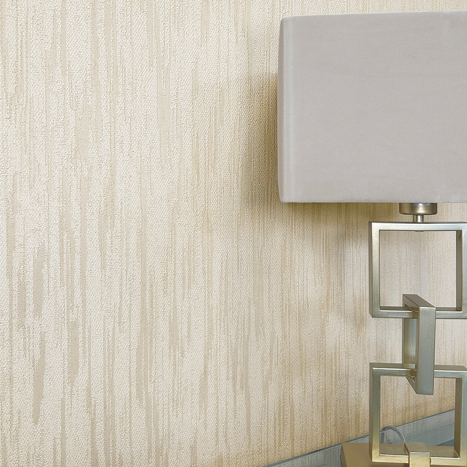 GB33336 Allegra Plain Texture Cream Wallpaper by Belgravia
