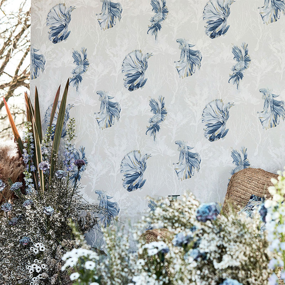 Halfmoon Colour Wallpaper By Harlequin Halfmoon Colour Wallpaper By Harlequin