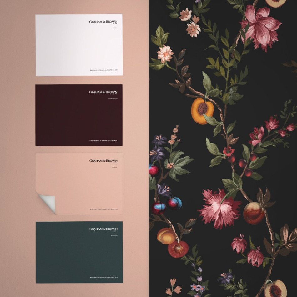 142337 Allurium Night Wallpaper by Graham & Brown