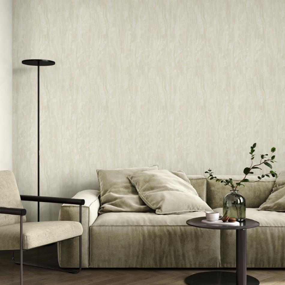 811331 Renata Texture Cream Wallpaper by Muriva