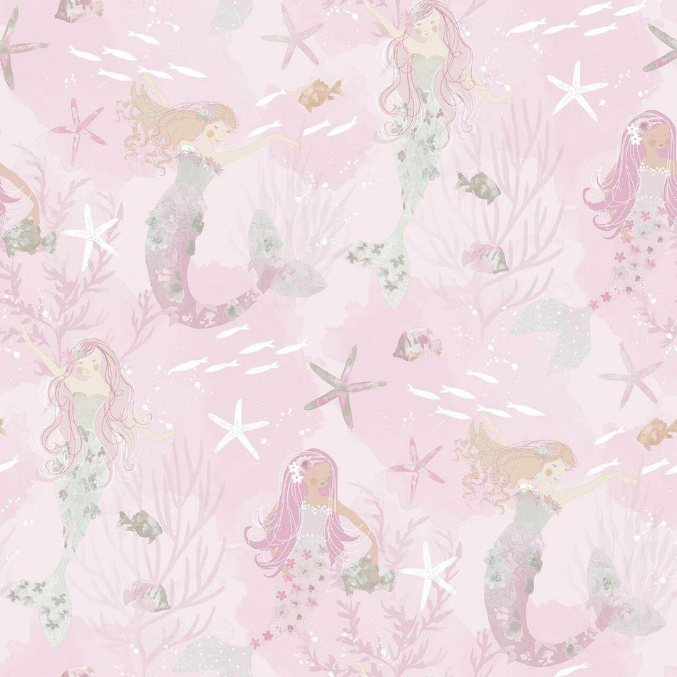 G78390 Mermaids Tiny Tots 2 Wallpaper by Galerie