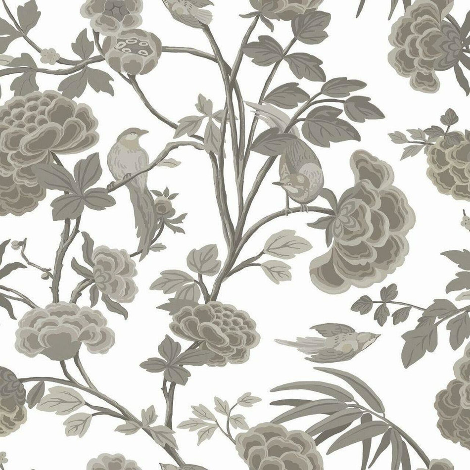 DA23240 Blooms and Birds Luxe Wallpaper by Galerie