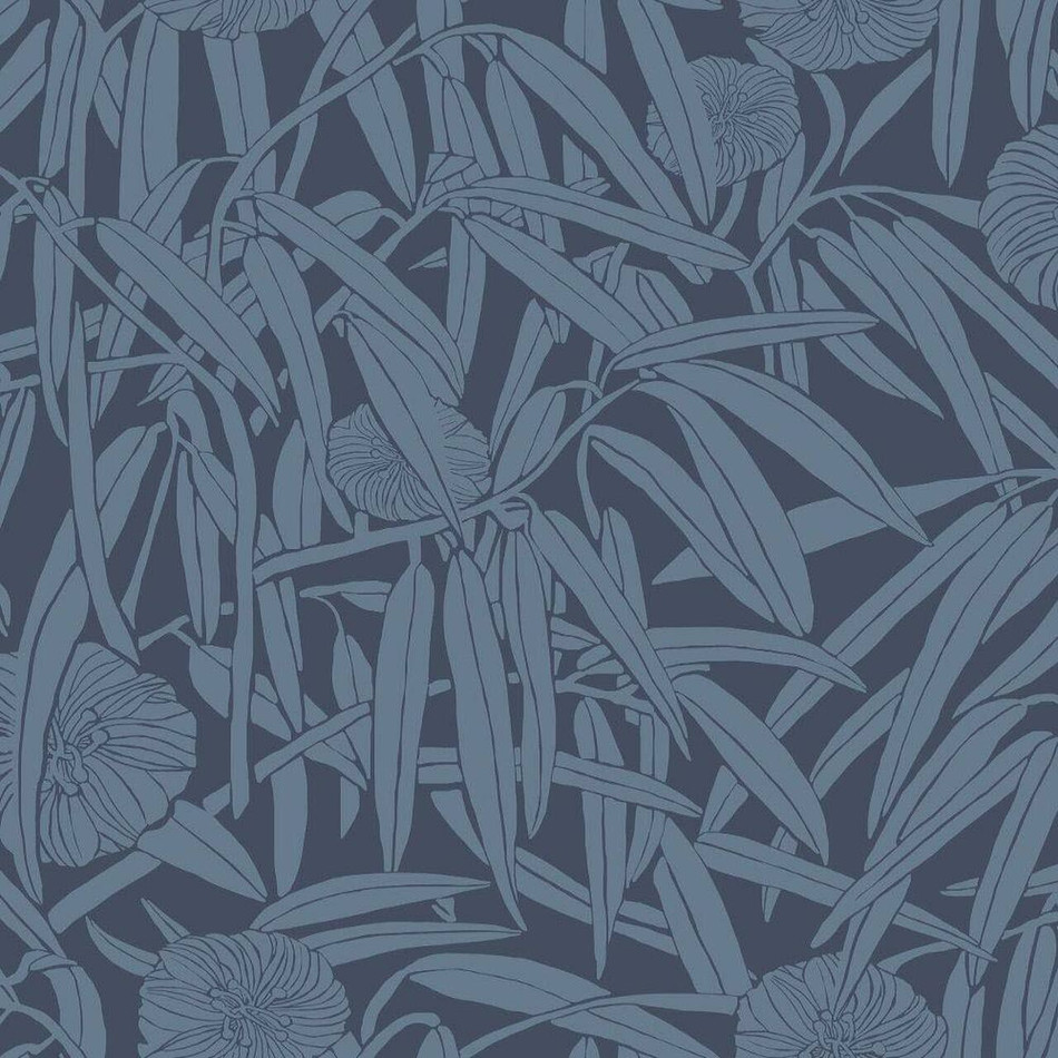 DA23233 Two Tone Leaf Luxe Wallpaper by Galerie