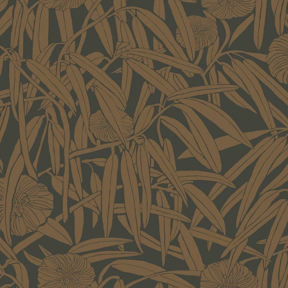 DA23232 Two Tone Leaf Luxe Wallpaper by Galerie