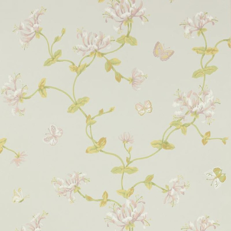 W7002-02 Honeysuckle Garden Jardine Florals Wallpaper by Colefax and Fowler