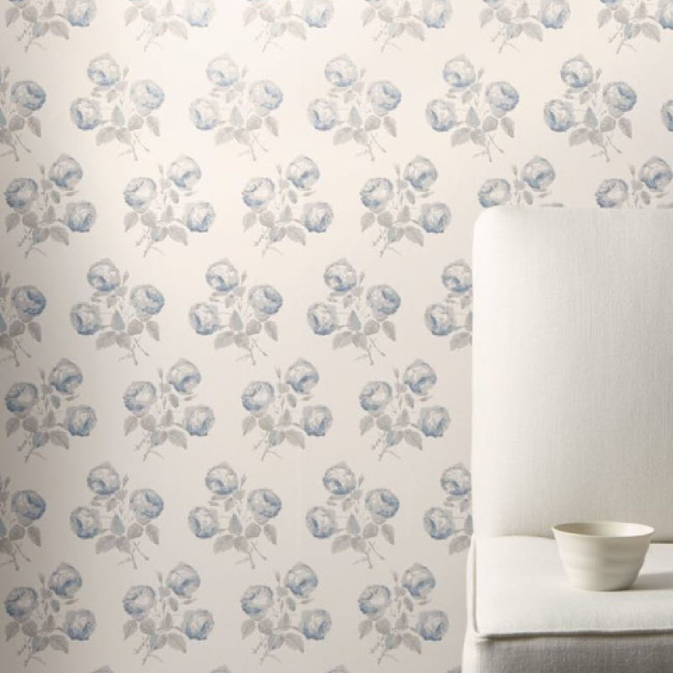 07401/08 Bowood Jardine Florals Wallpaper by Colefax and Fowler