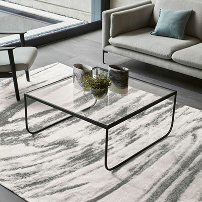 RG9194 Drifting Silica Rug by Villa Nova