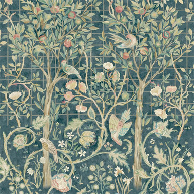 DMSW216706 Melsetter Wallpaper Panel By Morris & Co