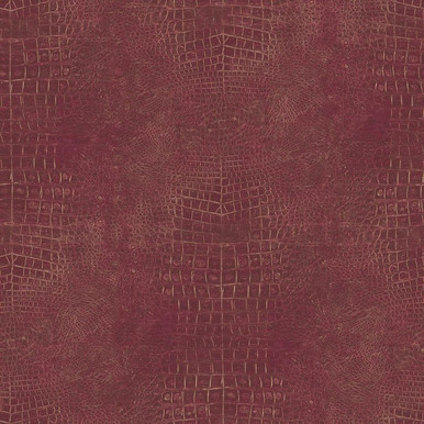 G67511 Red Crocodile Skin Wallpaper