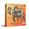 SUNSOUT INC - Ele-Phantastic - 1000 pc Special Shape Jigsaw Puzzle by Artist: Lori Schory - Finished Size 35.75" x 26.75" - MPN# 95436 SUNSOUT INC - Ele-Phantastic - 1000 pc Special Shape Jigsaw Puzzle by Artist: Lori Schory - Finished Size 35.75" x 26.75" - MPN# 95436