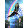 SUNSOUT INC - Eagle of Promise - 1000 pc Jigsaw Puzzle by Artist: James Meger - Finished Size 19" x 30" - MPN# 28472 SUNSOUT INC - Eagle of Promise - 1000 pc Jigsaw Puzzle by Artist: James Meger - Finished Size 19" x 30" - MPN# 28472