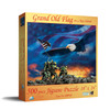 SUNSOUT INC - Grand Old Flag - 500 pc Jigsaw Puzzle by Artist: Ray Simon - Finished Size 18" x 24" - MPN# 69038