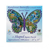 SUNSOUT INC - Rainforest Butterfly - 1000 pc Special Shape Jigsaw Puzzle by Artist: Alixandra Mullins - Finished Size 24" x 35" - MPN# 95571