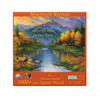SUNSOUT INC - Mountain Retreat - 1000 pc Large Pieces Jigsaw Puzzle by Artist: Abraham Hunter - Finished Size 27" x 35" - MPN# 69611