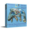 SUNSOUT INC - Manatees - 1000 pc Special Shape Jigsaw Puzzle by Artist: Dennis Rogers - Finished Size 27" x 39" - MPN# 90265