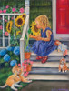 SUNSOUT INC - A Summer Kiss - 300 pc Jigsaw Puzzle by Artist: Tricia Reilly-Matthews - Finished Size 18" x 24" - MPN# 35877