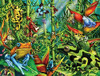 Frog Frenzy 300 pc Jigsaw Puzzle - Rain forest Puzzle - by SunsOut