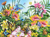 SUNSOUT INC - Garden Colors - 1000 pc Jigsaw Puzzle by Artist: Lori Schory - Finished Size 20" x 27" - MPN# 34928