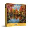 SUNSOUT INC - Autumn Tranquility - 1000 pc Large Pieces Jigsaw Puzzle by Artist: Abraham Hunter - Finished Size 27" x 35" - MPN# 69621