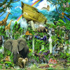 SUNSOUT INC - Ark Landing - 1000 pc Jigsaw Puzzle by Artist: John M. Enright - Finished Size 26" x 26" - MPN# 80105