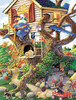 SUNSOUT INC - Boys Treehouse - 300 pc Jigsaw Puzzle by Artist: Joseph Burgess - Finished Size 18" x 24" - MPN# 38784