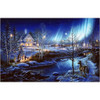 SUNSOUT INC - All is Bright - 1000 pc Jigsaw Puzzle by Artist: James Meger - Finished Size 19" x 30" - MPN# 28464