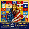 SUNSOUT INC - Flags of Our fathers - 1000 pc Jigsaw Puzzle by Artist: David Behrens - Finished Size 20" x 27" - MPN# 40085
