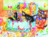 SUNSOUT INC - Sewing Kits - 300 pc Jigsaw Puzzle by Artist: Karen Middleton - Finished Size 18" x 24" - MPN# 60478