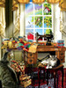 SUNSOUT INC - The Sewing Room - 1000 pc Jigsaw Puzzle by Artist: Lori Schory - Finished Size 20" x 27" - MPN# 34983