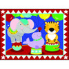 SUNSOUT INC - Birthday Circus - 63 pc Jigsaw Puzzle by Artist: Tracy Flickinger - Finished Size 11" x 15" - MPN# 81619