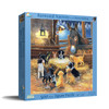 SUNSOUT INC - Barnyard Nativity - 500 pc Jigsaw Puzzle by Artist: Chrissie Snelling - Finished Size 19" x 19" Christmas - MPN# 39535