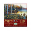 SUNSOUT INC - Master of His Domain - 550 pc Jigsaw Puzzle by Artist: Jim Hansel - Finished Size 15" x 24" - MPN# 67379