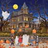 SUNSOUT INC - Beware Haunted House - 1000 pc Jigsaw Puzzle by Artist: William Vanderdasson - Finished Size 26" x 26" Halloween - MPN# 30425