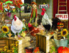 SUNSOUT INC - Chickens on the Farm - 1000 pc Large Pieces Jigsaw Puzzle by Artist: Lori Schory - Finished Size 27" x 35" - MPN# 34896