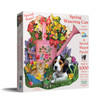 SUNSOUT INC - Spring Watering Can - 1000 pc Special Shape Jigsaw Puzzle by Artist: Lori Schory - Finished Size 25" x 30" - MPN# 97165