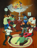 SUNSOUT INC - The Brown Bomber - 500 pc Jigsaw Puzzle by Artist: Annie Lee - Finished Size 18" x 24" - MPN# 46829