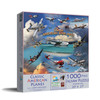 SUNSOUT INC - Classic American Planes - 1000 pc Jigsaw Puzzle by Artist: Larry Grossman - Finished Size 20" x 27" - MPN# 24526