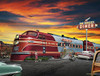 The Rocket Diner 500 Piece Jigsaw Puzzle by SunsOut - Train theme