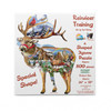 SUNSOUT INC - Reindeer Training - 800 pc Special Shape Jigsaw Puzzle by Artist: Lori Schory - Finished Size 26" x 35" Christmas - MPN# 97295