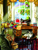 SUNSOUT INC - The Sewing Room pc - 300 pc Jigsaw Puzzle by Artist: Lori Schory - Finished Size 20" x 27" - MPN# 34981