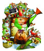 SUNSOUT INC - Groundhog Day - 1000 pc Special Shape Jigsaw Puzzle by Artist: Lori Schory - Finished Size 25" x 30" - MPN# 97194