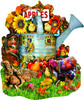 SUNSOUT INC - Fall Watering Can - 1000 pc Special Shape Jigsaw Puzzle by Artist: Lori Schory - Finished Size 25" x 30" - MPN# 97168