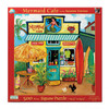 SUNSOUT INC - Mermaid Cafe - 500 pc Jigsaw Puzzle by Artist: Suzanne Etienne - Finished Size 19" x 19" - MPN# 47170