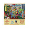 SUNSOUT INC - The Quilt Fair - 1000 pc Jigsaw Puzzle by Artist: Joseph Burgess - Finished Size 20" x 27" - MPN# 38857