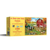 SUNSOUT INC - A Day on the Farm - 300 pc Jigsaw Puzzle by Artist: Liz Goodrick Dillon - Finished Size 18" x 24" - MPN# 59760