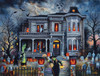 SUNSOUT INC - Witching Hour - 500 pc Jigsaw Puzzle by Artist: Susan Rios - Finished Size 18" x 24" Halloween - MPN# 45426