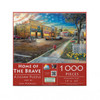 SUNSOUT INC - Home of the Brave - 1000 pc Jigsaw Puzzle by Artist: Jim Hansel - Finished Size 19" x 30" - MPN# 67357